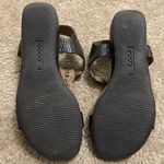 Ecco Women’s  Bouillion KNOT T-Strap Dress Sandals Black Size EU 38 US 7.5 Photo 4