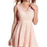 Marciano 🌼  cream lacy cut out mini dress Photo 0