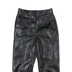 Wilfred  - Faux Leather High Waist Pants in Black Photo 1