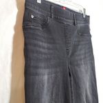 Spanx  Straight Leg Ankle Jeans Vintage Black 20355R Pull On Size M Photo 3