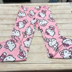 Hello Kitty Pajama Pants Pink Print Sleepwear Lounge Pants Women's Size S Photo 5