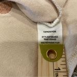 Anthropologie MINE Brand Textures Polka Dot Fuzzy Neutral Colored Tank Top Photo 5