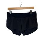 Lululemon Speed Up Shorts Black Lined 2.5" Women's Size 8 Athletic Fitness Gym Photo 5
