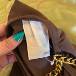 Michael Kors Signature Solids Logo Chain One Piece Swimsuit Photo 7