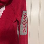 Colosseum Athletics Wisconsin Badgers Hoodie Women Small Red Colosseum Hooded Sweatshirt Full Zip Photo 2