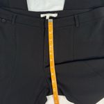 Avec Les Filles Size 6 Black Crop Ankle Tapered Trouser Pants Office Minimalist Photo 7