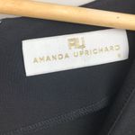 Amanda Uprichard   Black V-Neck Banded Dress Photo 4