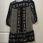 Free People  Multicolor Bow and Arrow Boho Henley Dress Size XS $128 Photo 5