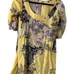 Y2K Yellow Floral Mini Dress 2000s Aesthetic, Cottagecore‎ & Coquette Style Size undefined Photo 0