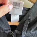 PINK - Victoria's Secret Pink Victoria Secret LOVE PINK Hawaii Sequin Hoodie Full Zip Up Black‎ Wo… Photo 2