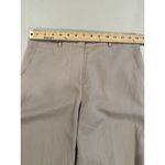 BCBGMAXAZRIA Pants Womens 0 Khaki Wide Leg Relaxed Fit Chinos Casual Career Photo 3