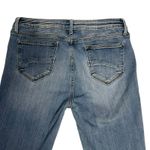 Driftwood  Jeans Women 30 Classic Fit Jackie Floral Embroidered Denim Boho Fringe Photo 5