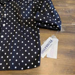 Pendleton  Polk A Dot Shirt Jacket Blazer Light Weight V Neck Petite Small Photo 1