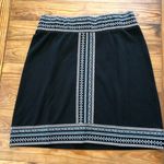 J.Jill  Cotton Knit Embroidered Skirt XSP Photo 0