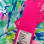 Lilly Pulitzer  Reid Short UPF 50+ Blue Ibiza Cabana Cocktail Golf NWT 12 Photo 2
