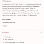 Free People NEW! MOVEMENT Guiding Light Skort Set MEDIUM Jacket Skirt Shorts Photo 8