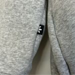 Adidas  Tropical Trefoil Heathered Grey Crewneck Sweatshirt Floral Logo Rare S Photo 7