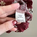 PacSun ✨ Lottie Moss Tie Strap Smocked Crop Tank Pink Floral Small Photo 4