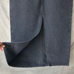 Nasty Gal  Black Denim Studded Maxi Skirt US Size 0 Photo 5