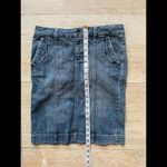 MNG Jeans Skirt Womens 6 Blue Denim Straight‎ Pencil Short Button Light Wash Photo 3