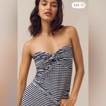 Anthropologie  NWT | Striped Twist Tube Top | XL Photo 2