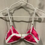 DIXXON NWT pink stripe Serape tanning suit bikini top XL mix and match Photo 6