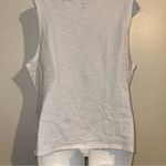 Banana Republic Short sleeve v neck cotton blend t-shirt in white size X-large Photo 15