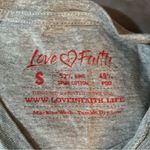 Love in Faith Merry Christmas Truck Long Sleeve Tshirt Marled Grey Red S Gray Photo 7