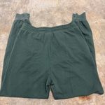 Gymshark  Jogger Sweatpant Pocket Drawstring High Rise Tapered Green Womens Large Photo 6