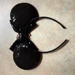 Adorable Pirate spooky themed headband Mouse ears Black Photo 2