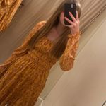 Francesca's Yellow Floral Dress  Photo 3