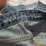Vanilla Star Jeans Vanilla Star Blue Distressed Mini Skirt Photo 2