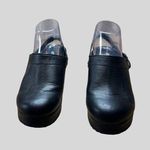 sbicca Womens Black Synthetic Professional Clogs Slip-On Comfort Shoes Size 7W Photo 1