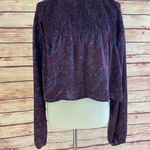 Staring At Stars  Paisley Smocked Yoke Blouse, Size Medium Photo 1