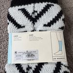 Cat & Jack Black/White Faux Fur Leg Warmers White Size undefined Photo 3