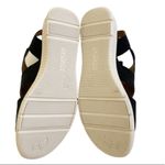 Nurture Wedge Sandal Sersey Black Leather Zipper Wedge Sandals Size 10 NIB Photo 4