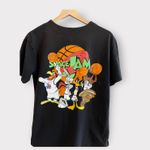 Looney Tunes Vintage 1990's Space Jam Jersey Shirt Photo 5