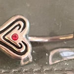 Body Jewelry International Collection Vintage Y2K 14G belly button ring Silver Photo 0