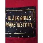 J & Sky Women's Size Jersey Top Short Sleeve Cropped Red Photo 1