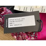 Thorsun Natalie One Piece Swimsuit Bird Print Red/Berry Women's Size Small S NWT Pink Photo 4