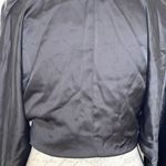 ZARA Womens Blouse Small Cropped Twist Runche Plunge Bohowestern Cowgirl Rodeo Photo 5