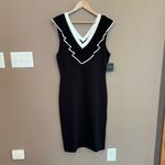 NWT Rachel Roy Ruffle Convertible Sweater Dress L Black Size L Photo 6