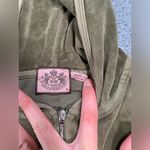 Juicy Couture vintage Olive Women's Zip-Up Hoodie Photo 4