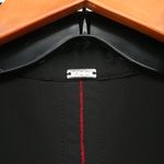 ADC Lagenlook Art to Wear Mixed Media 2 Pc Lantern Dress Jacket Set Black 12 14 Photo 3