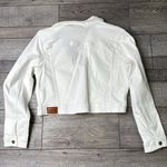 Calvin Klein Collection White Denim Jacket Size M Photo 3