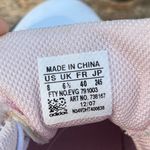 Adidas  Women's White and Pink Shoes Photo 5
