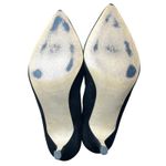 Marc Fisher Black Suede Pumps 8.5M Pointed Toe Stiletto Heel Classic Chic ( Photo 4