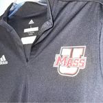 Adidas University of Massachusetts Long Sleeve 1/4 Zip Pullover Shirt Size Large Photo 2