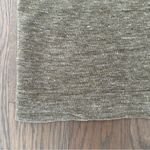 Madewell  Cap Sleeve Miracle 100% Linen Tee B9155 in Heather Olive Extra Small Photo 4