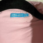 J. McLaughlin  Pink Nylon Roll Tab Sleeve Top‎ Photo 1